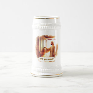 Will you answer? beer stein