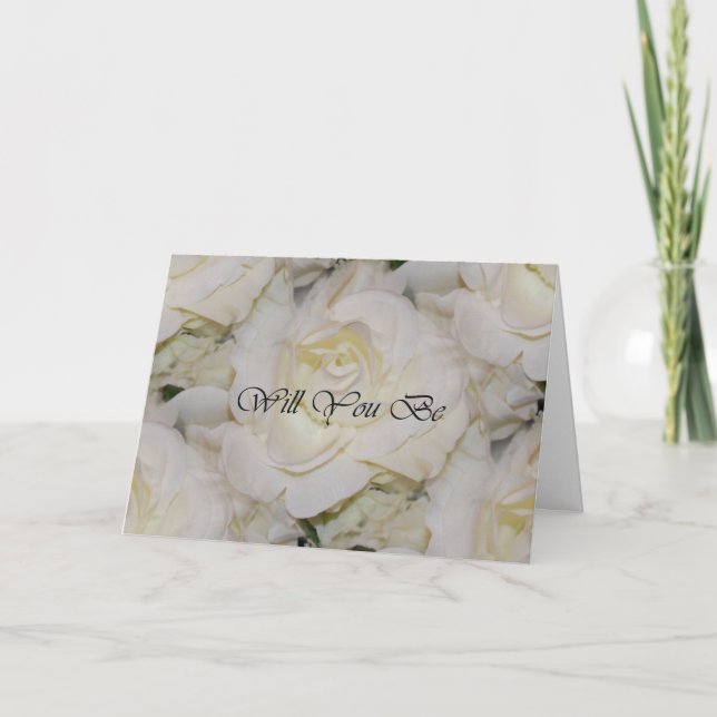Will You Be Bridesmaid Card (Front)