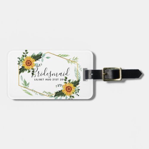 Will You Be Bridesmaid Maid Honor Thank You Mother Luggage Tag