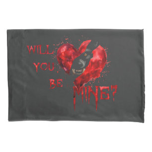 WIll You Be Mine Valentine Shirt Pillow Case