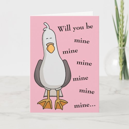 Will You Be Mine Valentines Card