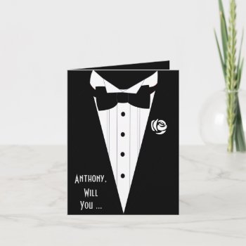 Will You Be My Best Man ? Be My Groomsman Invitation by Boopoobeedoogift at Zazzle