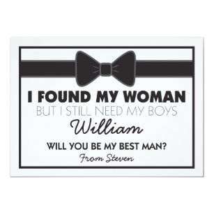 best man invitations zazzle