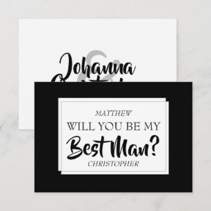 Will You Be My Best Man Card