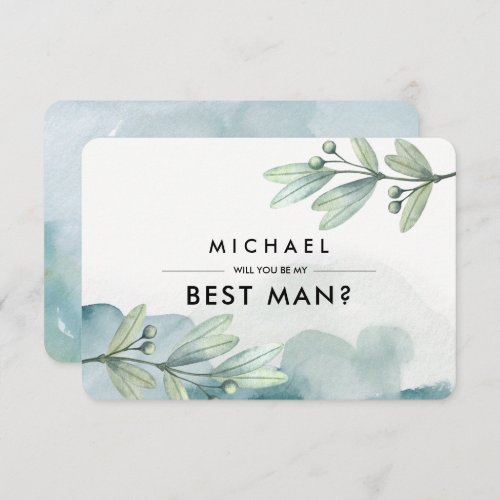 Will you be my Best Man Custom Invitations