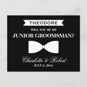 Will you be my Best Man Groomsman Invitation