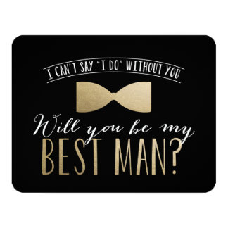 Will you be my Best Man? | Groomsmen Card