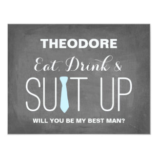 Will you be my Best Man ? | Groomsmen Card