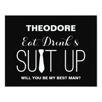 Will you be my Best Man ? | Groomsmen Card