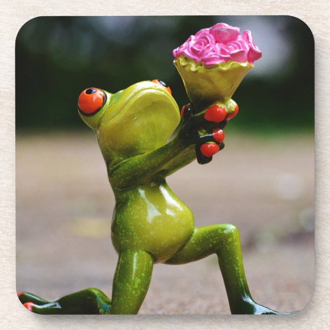 Will you be my.... beverage coaster (Front)