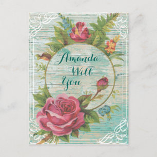 will you be my bridesmaid ? be my bridesmaid,maid invitation postcard