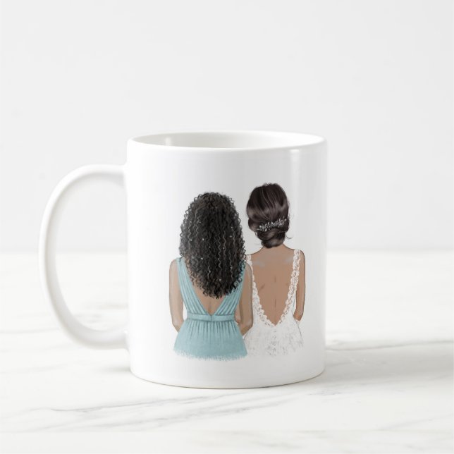 Will you be my bridesmaid best friend mug (Left)