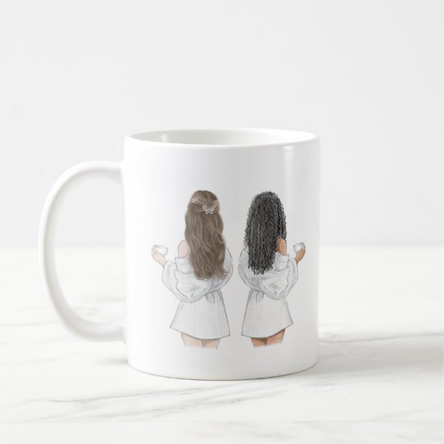 Will you be my bridesmaid best friend mug (Left)