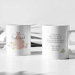Will you be my Bridesmaid Blush Watercolor Coffee Mug<br><div class="desc">Will you be my Bridesmaid? A stylish trendy typography design with minimal elegant request wording for a bridal party a pretty casual informal and yet elegant asking bridesmaid. a modern way to ask your bridesmaid. Featuring a will you be my bridesmaid, ask proposal, for the bridal party a great gift,...</div>