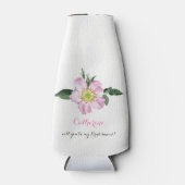 Will You Be My bridesmaid bottle cooler (Front)