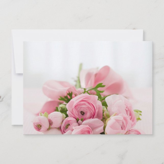 Will you be my Bridesmaid Bouquet Invitation (Front)