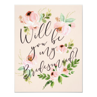 Will You Be My Bridesmaid | Bridesmaid Card