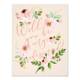 Will You Be My Bridesmaid | Bridesmaid Card