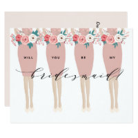 Will You Be My Bridesmaid? | Bridesmaid Card