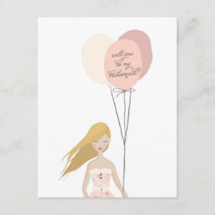 Will You Be My Bridesmaid?   Bridesmaid Card