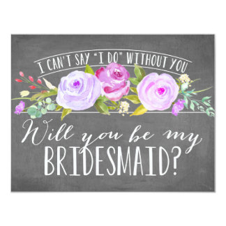 Will You Be My Bridesmaid | Bridesmaid Card