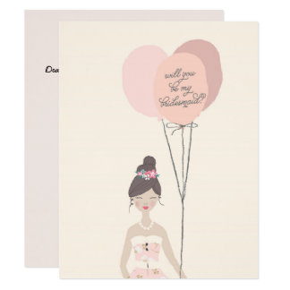 Will You Be My Bridesmaid? | Bridesmaid Card