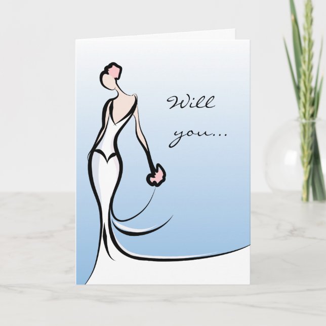 Will You Be My Bridesmaid Card (Front)