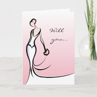 Will You Be My Bridesmaid Card