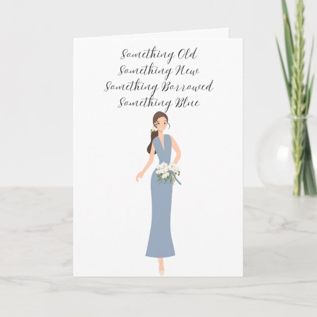 Will you be my Bridesmaid? Card (Front)