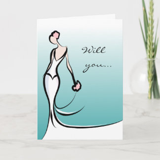 Will You Be My Bridesmaid Card