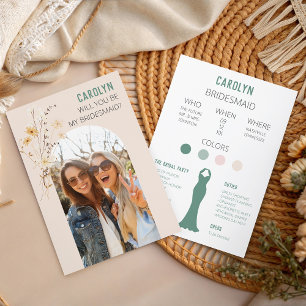 Will You Be My Bridesmaid? Card