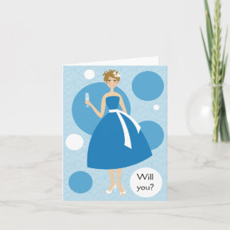 Will You Be My Bridesmaid? Card