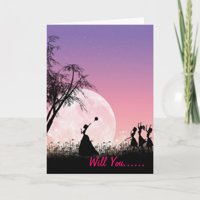 Will You Be My Bridesmaid Card (Front)