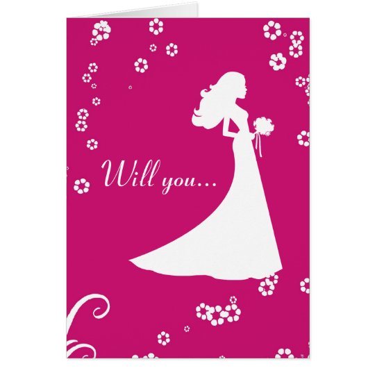 Will You Be My Bridesmaid Card? Card