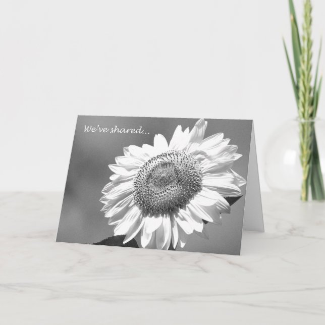 Will You Be My Bridesmaid? Card -- Sunflower (Front)