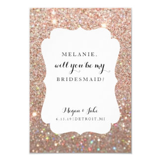 Will You Be My Bridesmaid Card - Wedding Day Fab