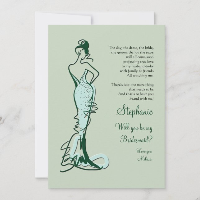 Will You Be My Bridesmaid Cards (Front)