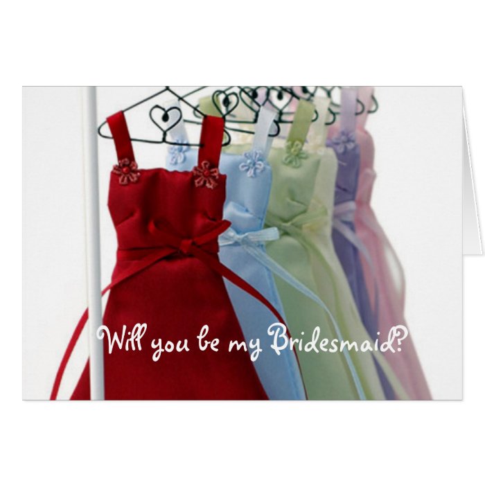 Will you be my Bridesmaid? Cards