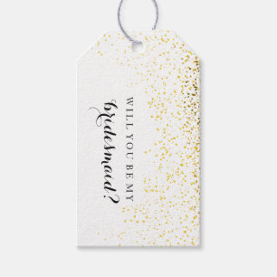Will You Be My Bridesmaid - Confetti Fab Gift Tag
