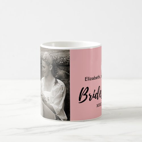 Will you Be my Bridesmaid Cute Blush Photo Coffee Mug