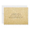 Will You Be My Bridesmaid Faux Gold Glitter Card