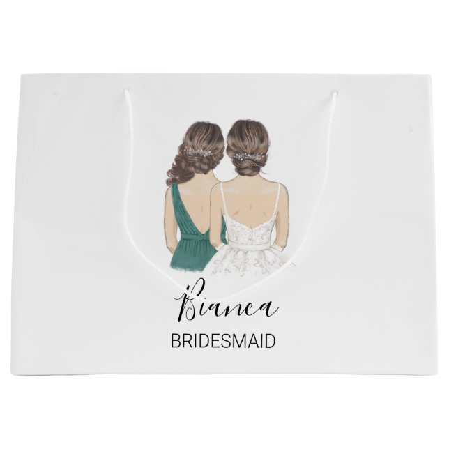 Will you be my bridesmaid gift bag (Front)