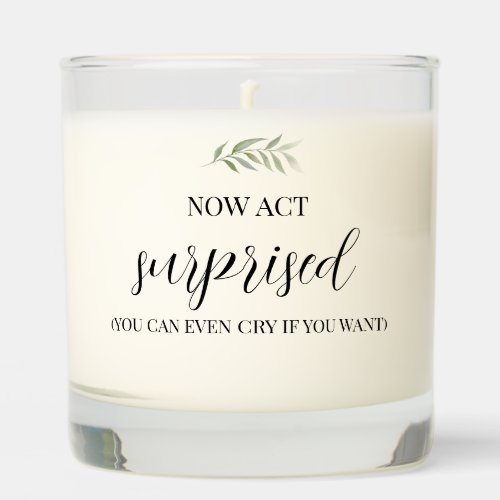 Will You Be My Bridesmaid Greenery Scented Candle