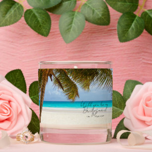 Will You Be My Bridesmaid in Mexico Beach Scented Candle