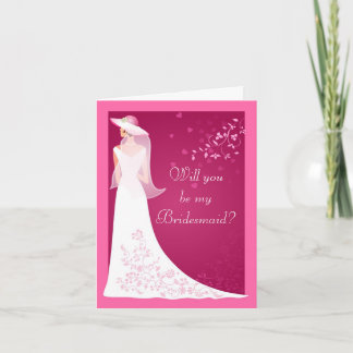 Will You Be My Bridesmaid? Invitation