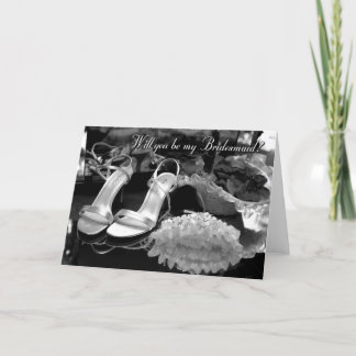 Will you be my Bridesmaid Invitation