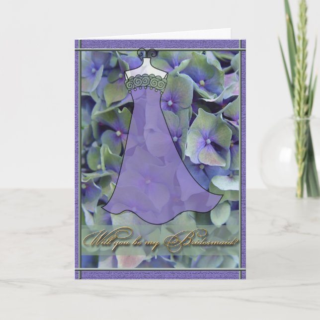 Will you be my Bridesmaid? Invitation (Front)