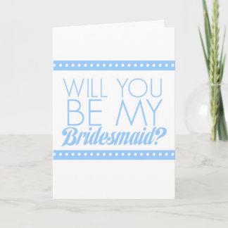 Will You Be My Bridesmaid? Invitation