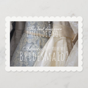 Will You Be My Bridesmaid Invitation