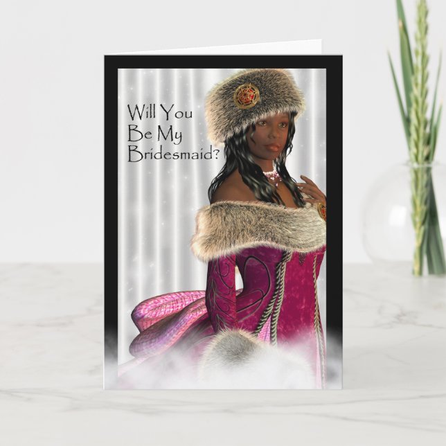 Will you be my Bridesmaid Invitation (Front)